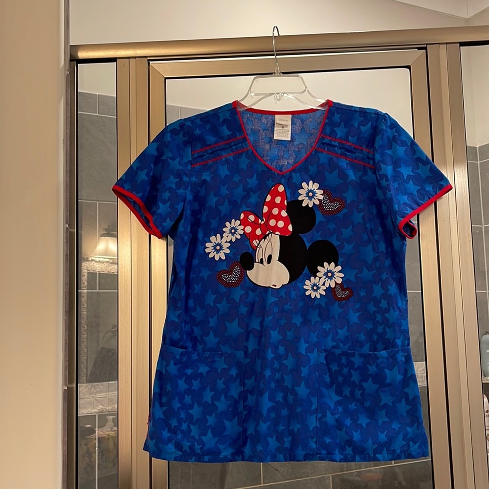 Disney women’s scrub top